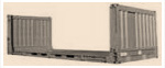 20&rsquo; FR flat rack